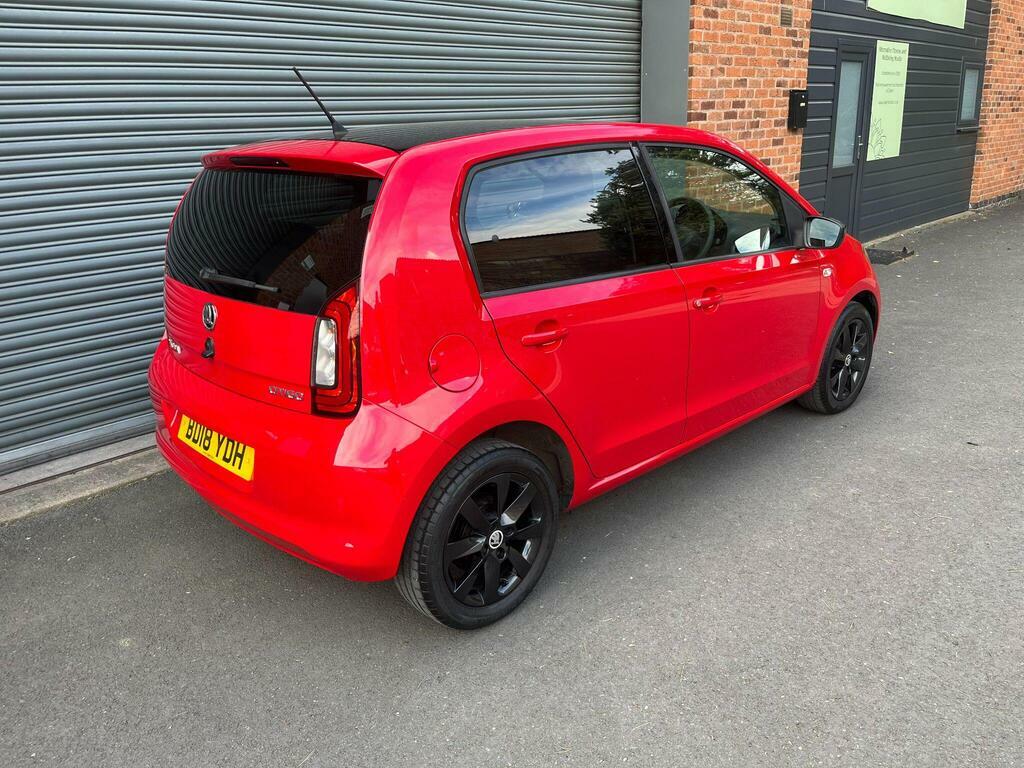 Skoda Citigo 1.0 Mpi Colour Edition Euro 6 BD18YDH Red #6