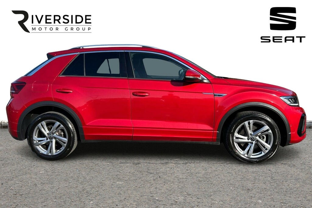 Volkswagen T-Roc 2.0 Tsi R-line Dsg 4Motion Euro 6 Ss DL72BTF Red #4