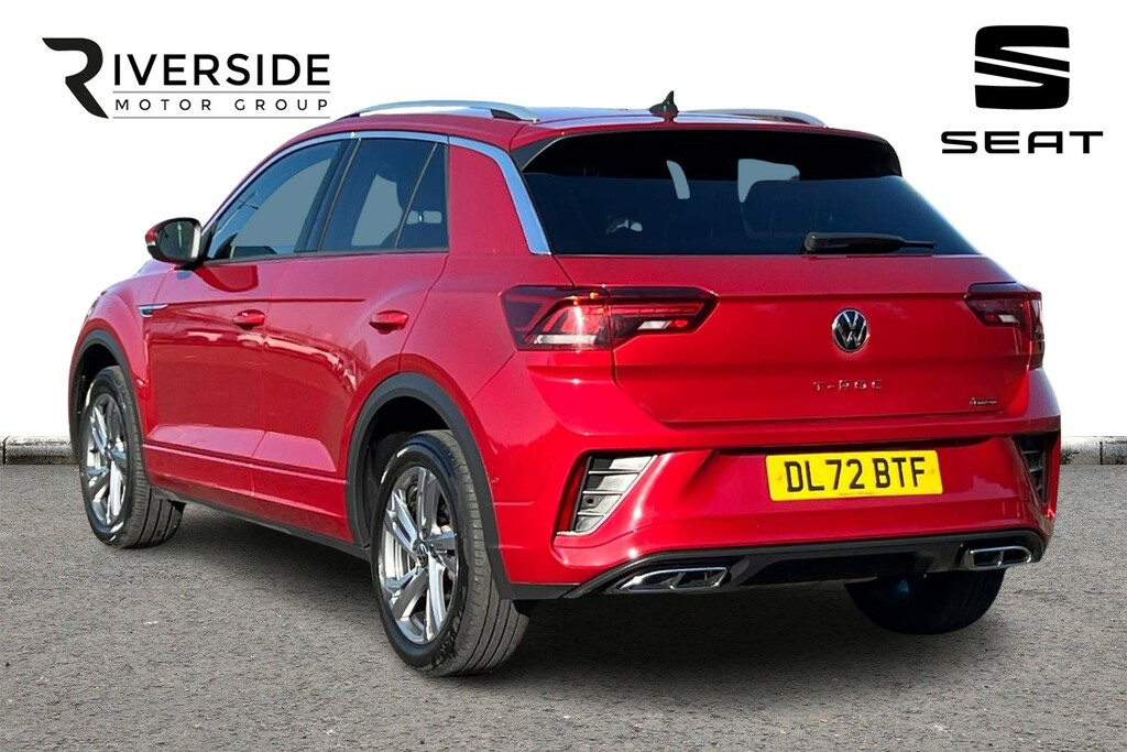 Volkswagen T-Roc 2.0 Tsi R-line Dsg 4Motion Euro 6 Ss DL72BTF Red #3