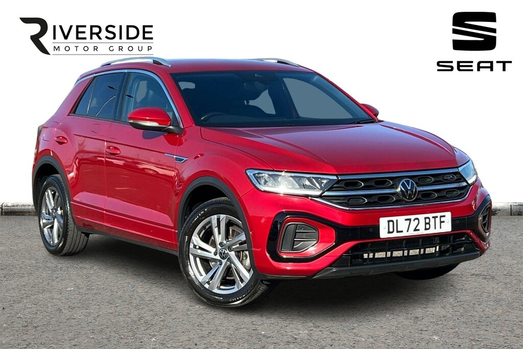Volkswagen T-Roc 2.0 Tsi R-line Dsg 4Motion Euro 6 Ss Red