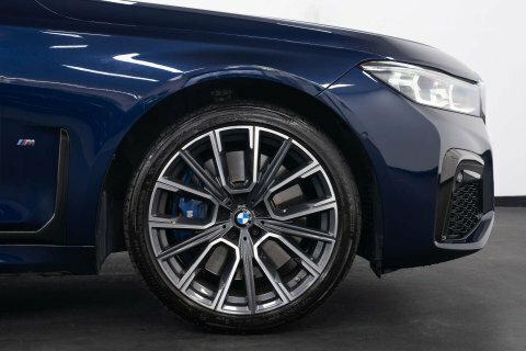 BMW 7 Series 3.0 740Ld Xdrive ET21WWA Blue #6
