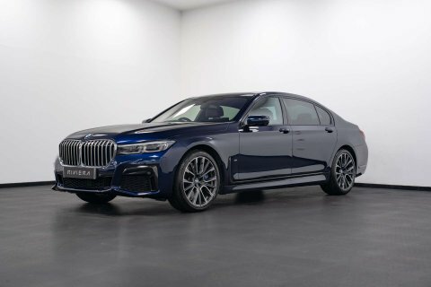 BMW 7 Series 3.0 740Ld Xdrive ET21WWA Blue #3
