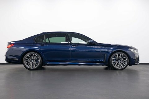 BMW 7 Series 3.0 740Ld Xdrive ET21WWA Blue #5