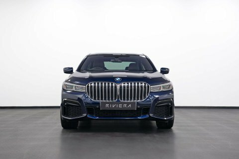 BMW 7 Series 3.0 740Ld Xdrive ET21WWA Blue #4