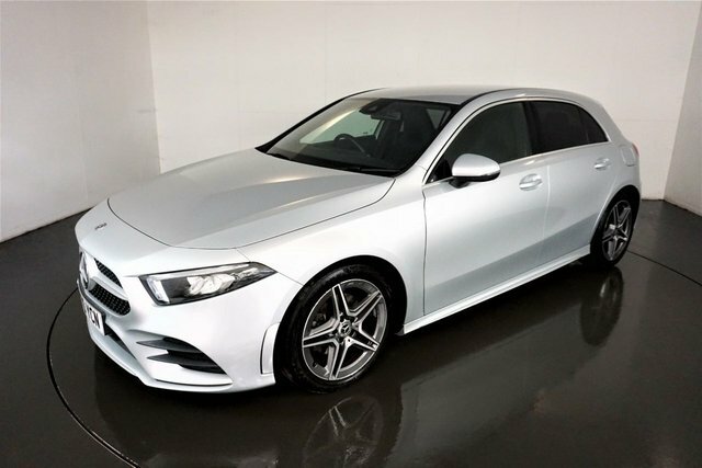 Mercedes-Benz A Class A200d Amg Line Hatchback KP70YCN Silver #2