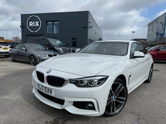BMW 4 Series Gran Coupe 420D M Sport Hatchback White