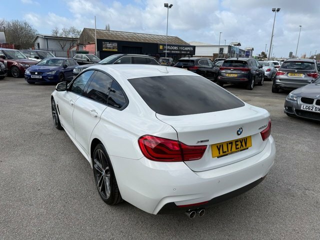 BMW 4 Series Gran Coupe 420D M Sport Hatchback YL17EXV White #5