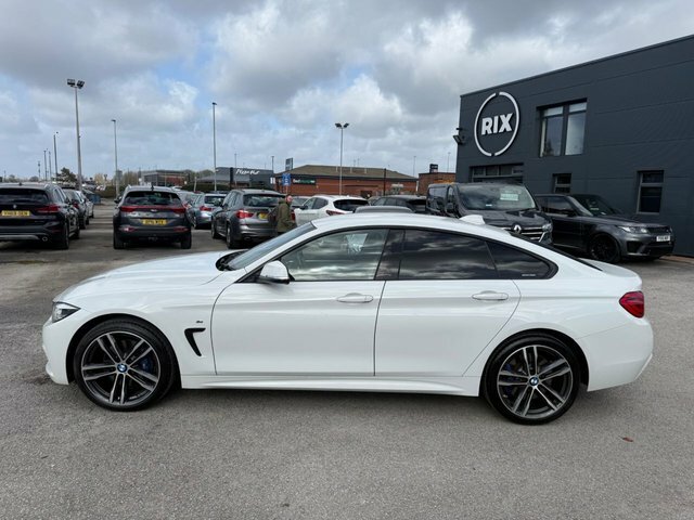 BMW 4 Series Gran Coupe 420D M Sport Hatchback YL17EXV White #3