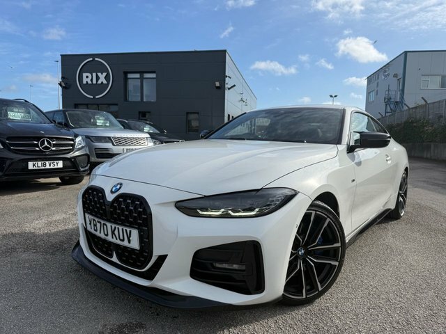 BMW 4 Series Gran Coupe 420D Mht M Sport White