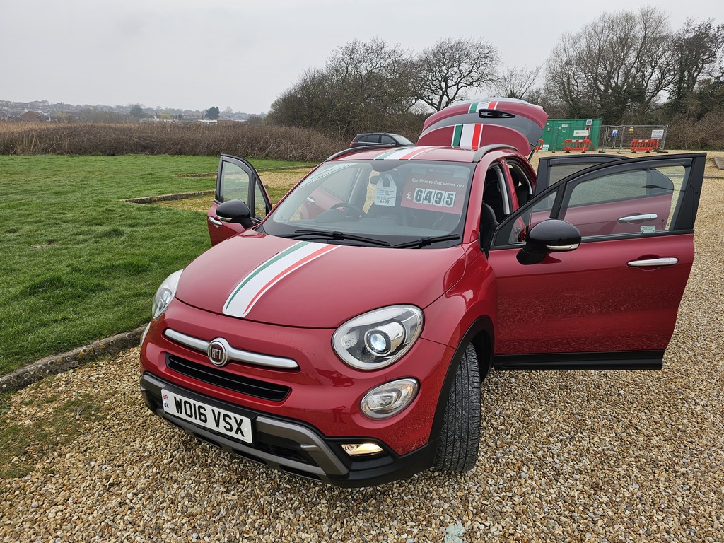 Fiat 500X Cross Multijet Red