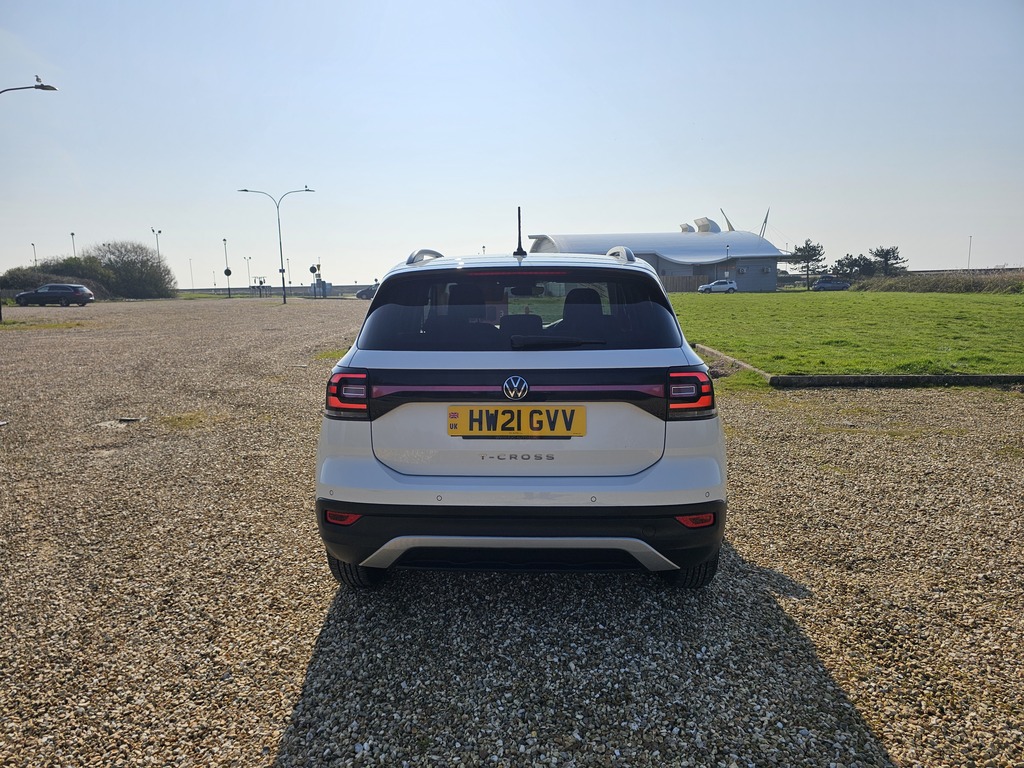 Volkswagen T-Cross United Tsi HW21GVV White #5