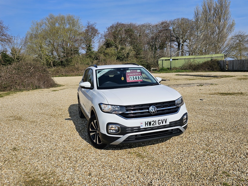 Volkswagen T-Cross United Tsi HW21GVV White #3