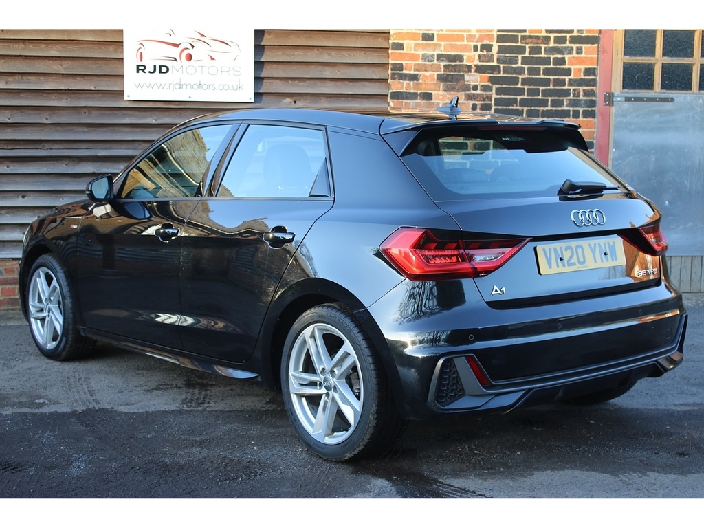 Audi A1 Tfsi S Line U332 Ulez VN20YNW Black #5