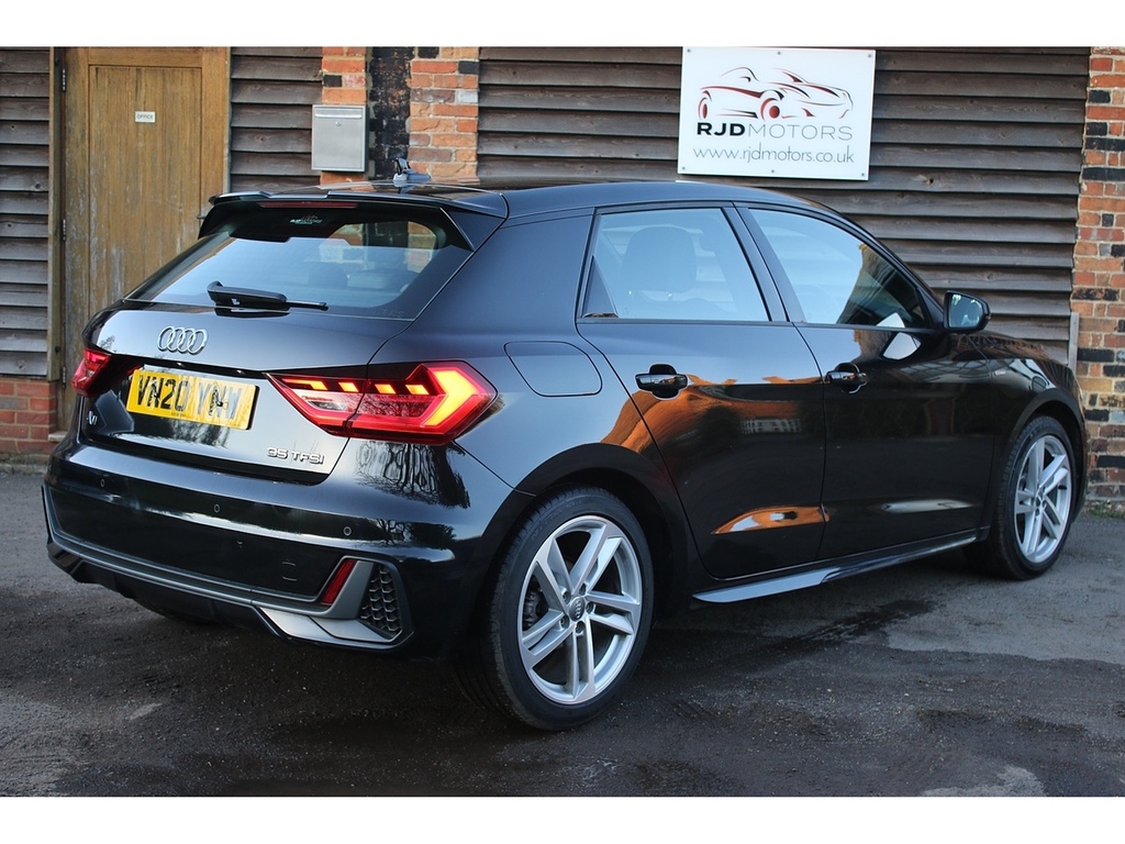 Audi A1 Tfsi S Line U332 Ulez VN20YNW Black #3