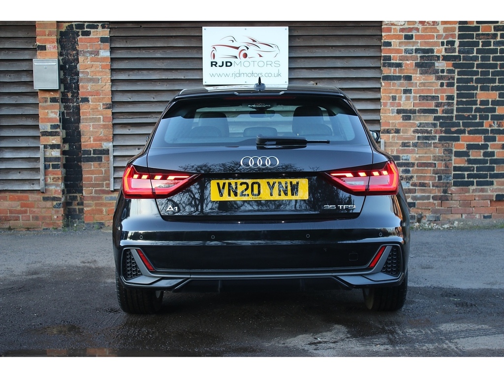 Audi A1 Tfsi S Line U332 Ulez VN20YNW Black #4