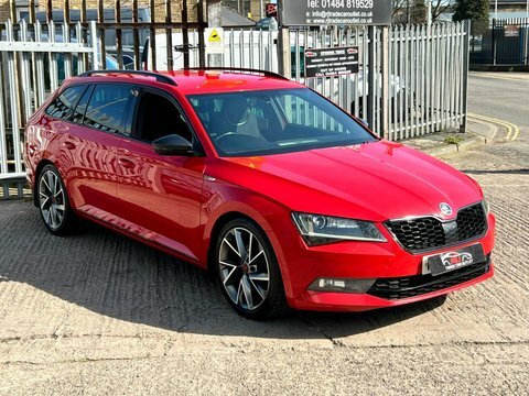 Skoda Superb Sportline Tdi Dsg PG66UBC Red #2