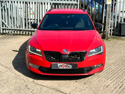 Skoda Superb Sportline Tdi Dsg PG66UBC Red #5
