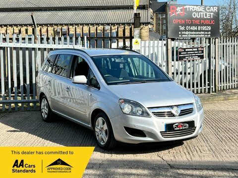 Vauxhall Zafira 1.7 Exclusiv Cdti Silver