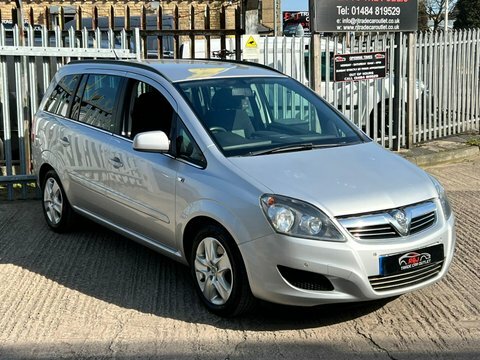 Vauxhall Zafira 1.7 Exclusiv Cdti BD11BPK Silver #4