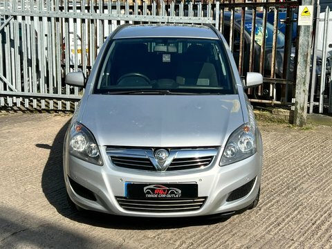 Vauxhall Zafira 1.7 Exclusiv Cdti BD11BPK Silver #5