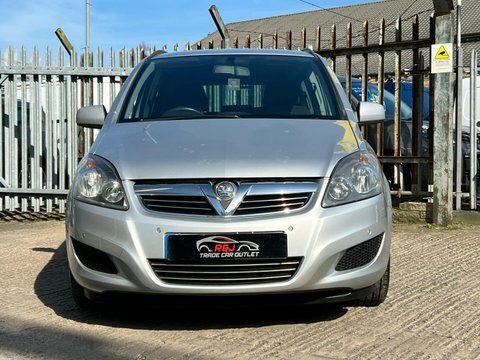 Vauxhall Zafira 1.7 Exclusiv Cdti BD11BPK Silver #6