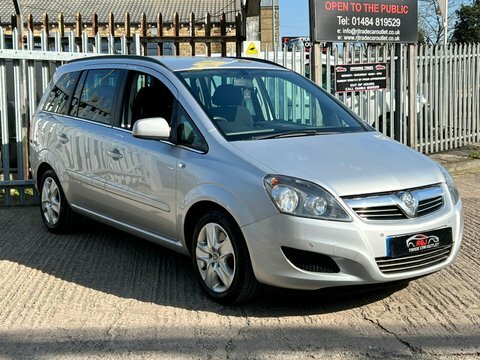 Vauxhall Zafira 1.7 Exclusiv Cdti BD11BPK Silver #3
