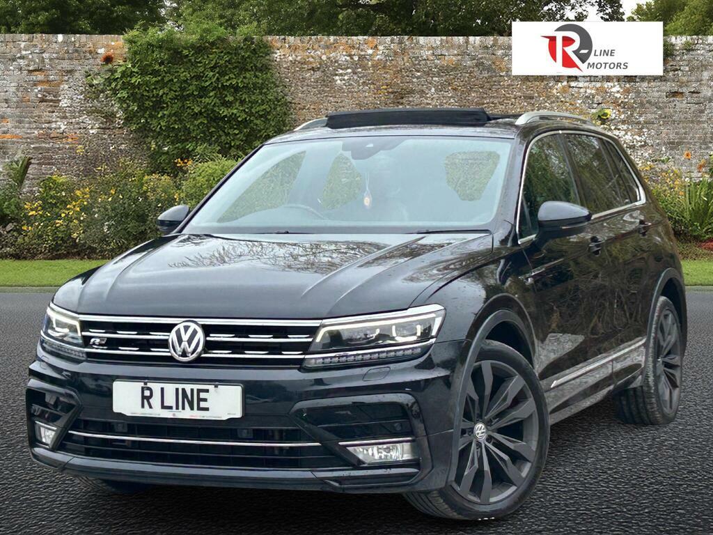 Volkswagen Tiguan 2.0 Tdi Bluemotion Tech R-line Dsg 4Motion Euro 6 MM17WZC Black #6