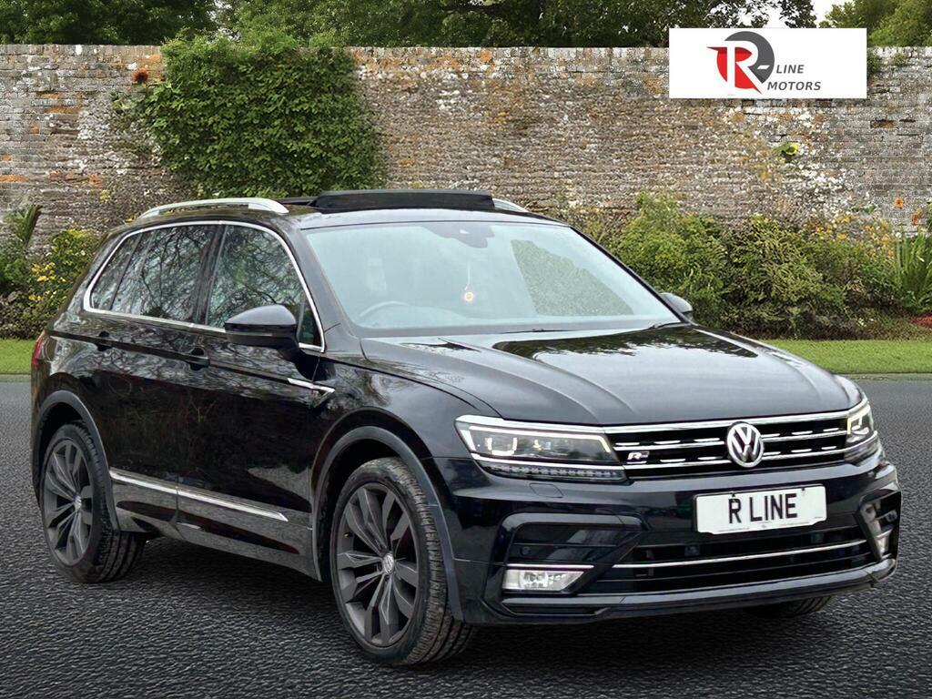 Volkswagen Tiguan 2.0 Tdi Bluemotion Tech R-line Dsg 4Motion Euro 6 MM17WZC Black #3
