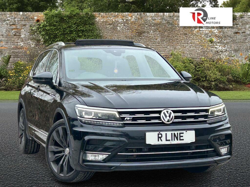 Volkswagen Tiguan 2.0 Tdi Bluemotion Tech R-line Dsg 4Motion Euro 6 Black