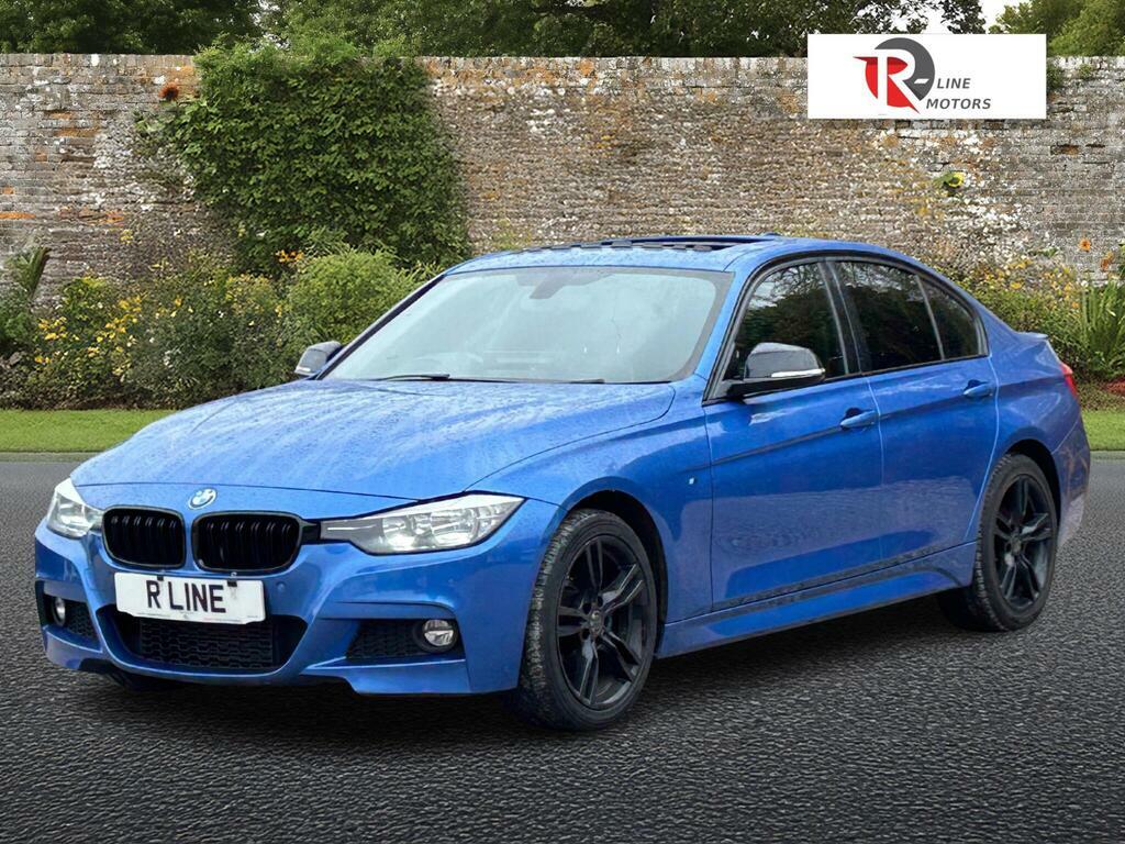 BMW 3 Series 3.0 330D M Sport Saloon Blue #4