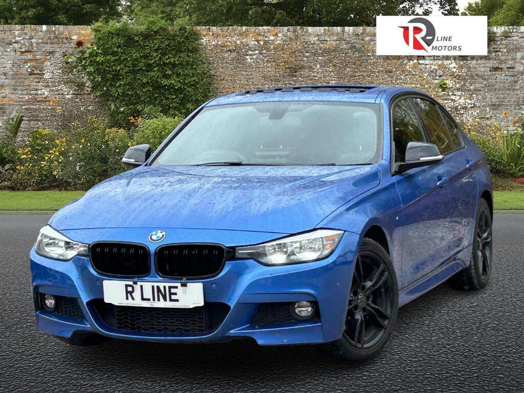 BMW 3 Series 3.0 330D M Sport Saloon Blue #2