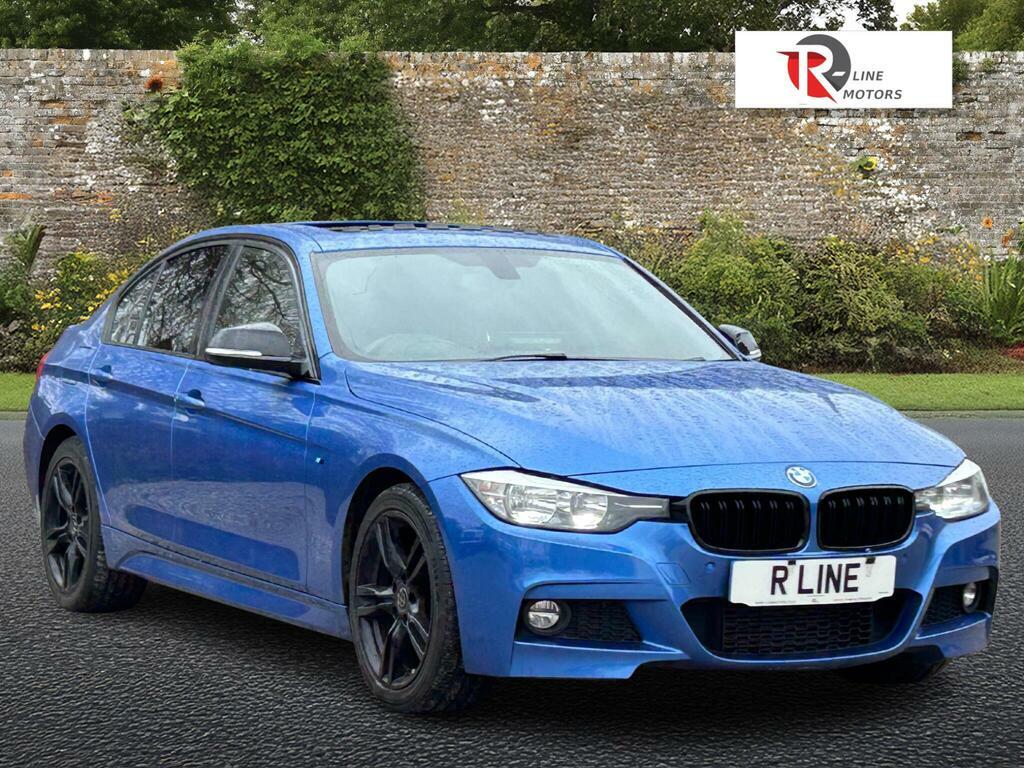 BMW 3 Series 3.0 330D M Sport Saloon Blue #3