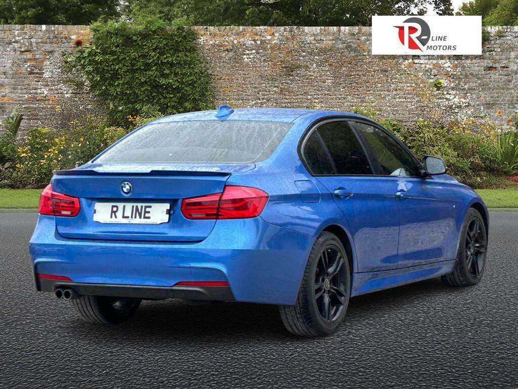 BMW 3 Series 3.0 330D M Sport Saloon Blue #6
