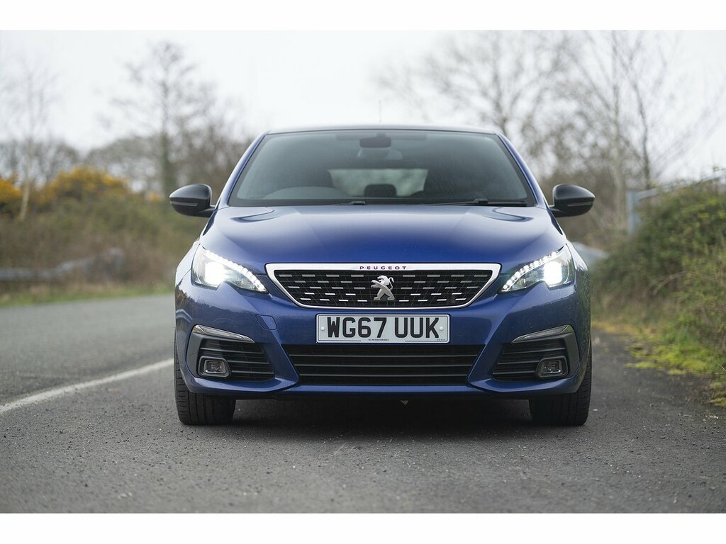 Peugeot 308 Bluehdi Gt Line WG67UUK Blue #5