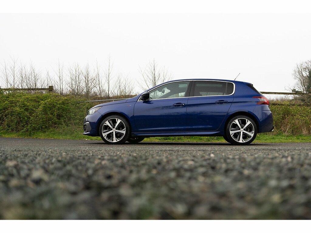 Peugeot 308 Bluehdi Gt Line WG67UUK Blue #6