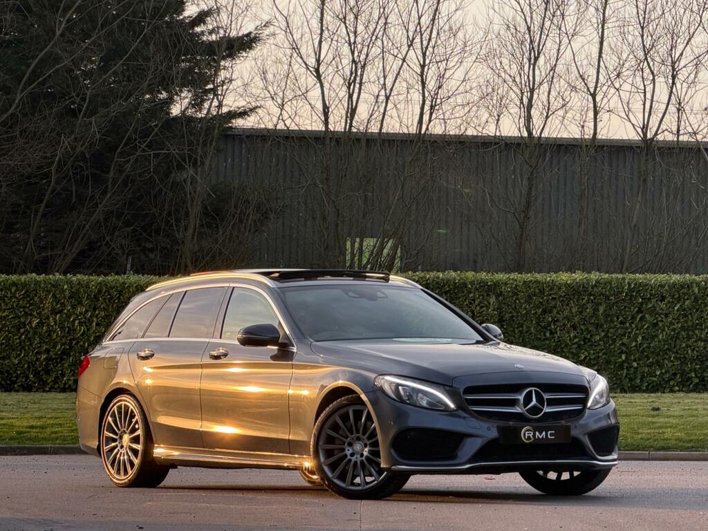 Mercedes-Benz C Class 2.1 C250d Amg Line Premium Plus 7G-tronic Euro Grey