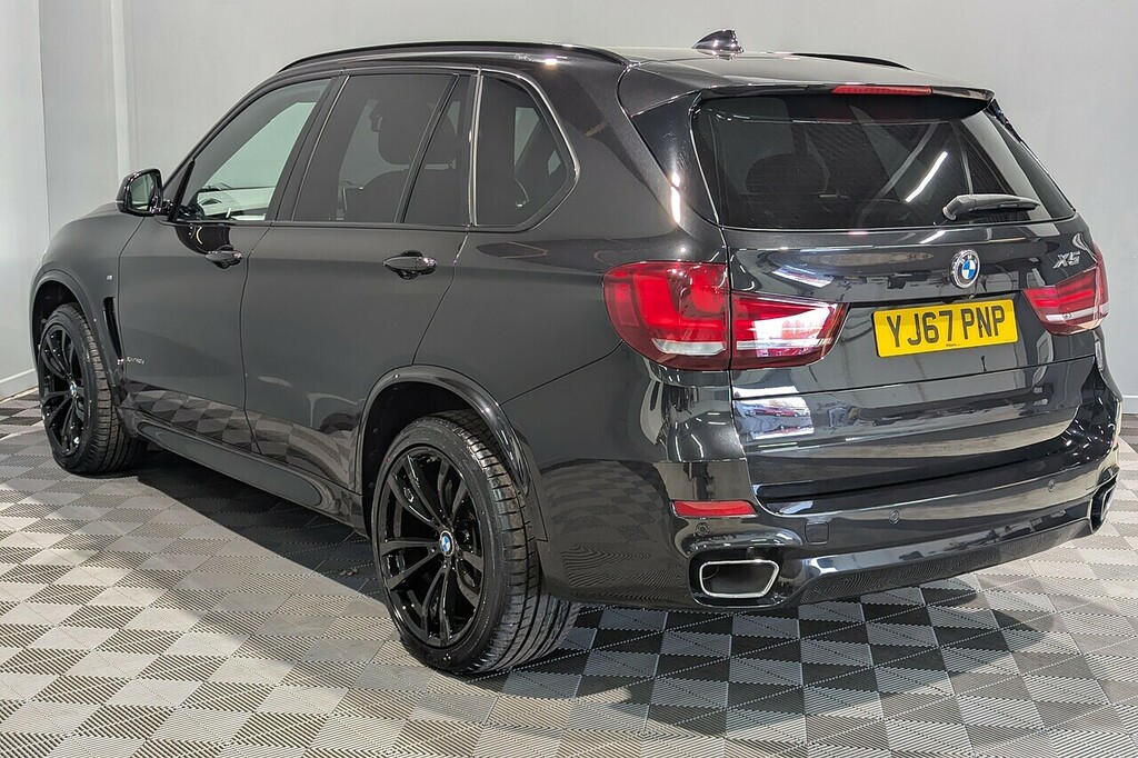 BMW X5 3.0 40D M Sport Suv Xdrive Euro 6 YJ67PNP Black #6