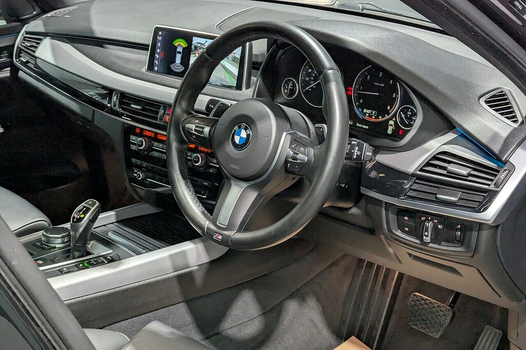 BMW X5 3.0 40D M Sport Suv Xdrive Euro 6 YJ67PNP Black #2