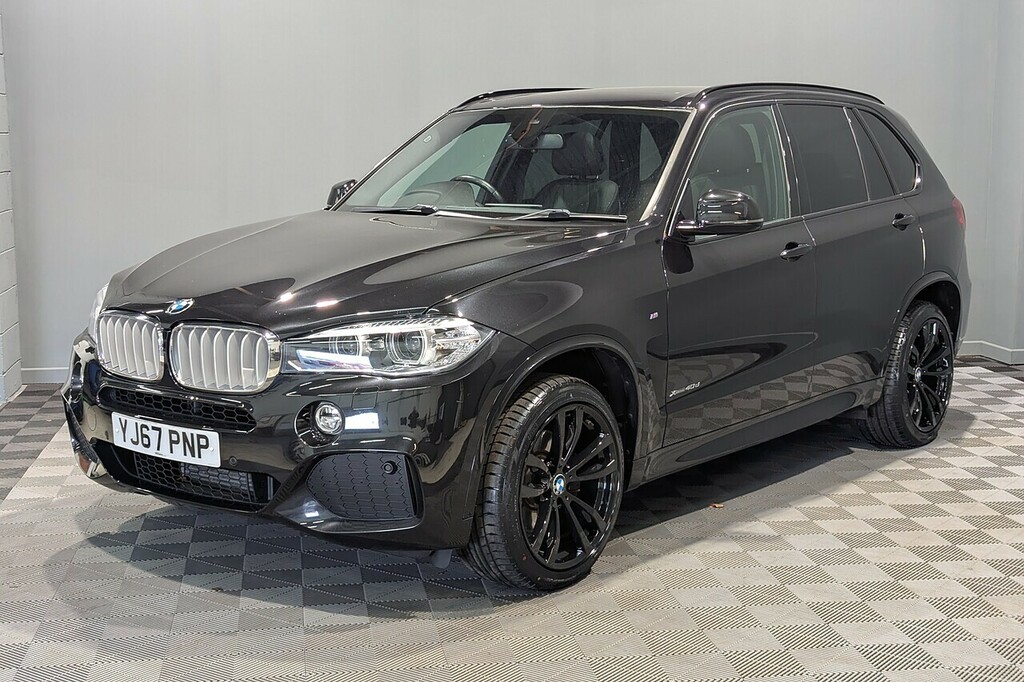 BMW X5 3.0 40D M Sport Suv Xdrive Euro 6 YJ67PNP Black #5