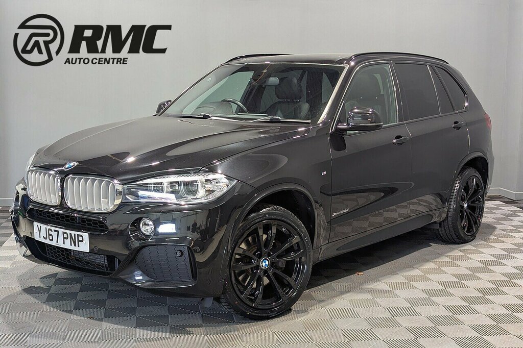 BMW X5 3.0 40D M Sport Suv Xdrive Euro 6 Black