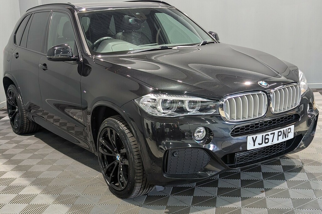 BMW X5 3.0 40D M Sport Suv Xdrive Euro 6 YJ67PNP Black #3