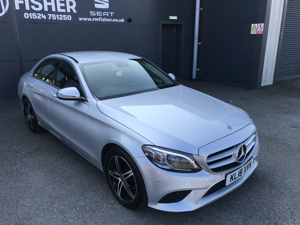 Mercedes-Benz C Class 1.5 C200 Mhev Eq Boost Sport Premium G-tronic E Silver