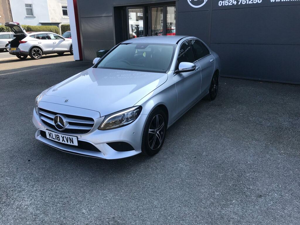 Mercedes-Benz C Class 1.5 C200 Mhev Eq Boost Sport Premium G-tronic E KL18XVN Silver #3