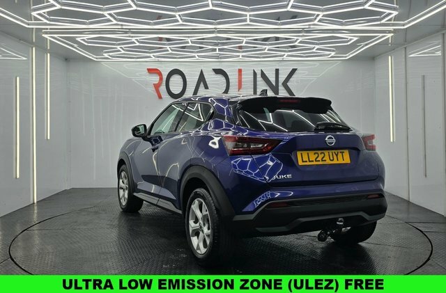 Nissan Juke 1.0 Dig-t N-connecta Suv Dct Euro LL22UYT Blue #2