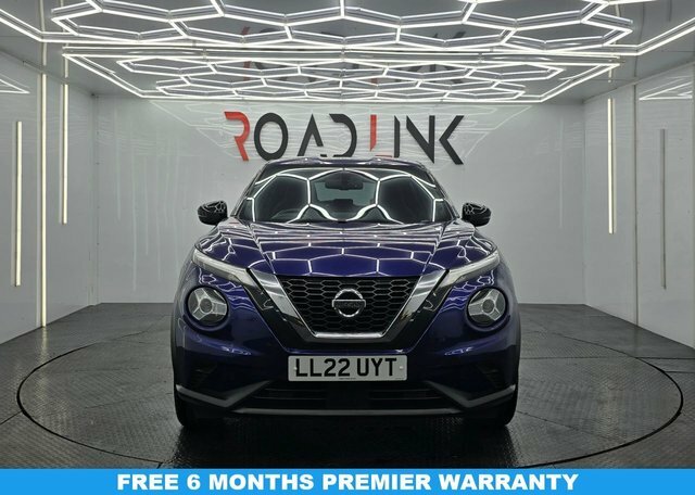 Nissan Juke 1.0 Dig-t N-connecta Suv Dct Euro LL22UYT Blue #5