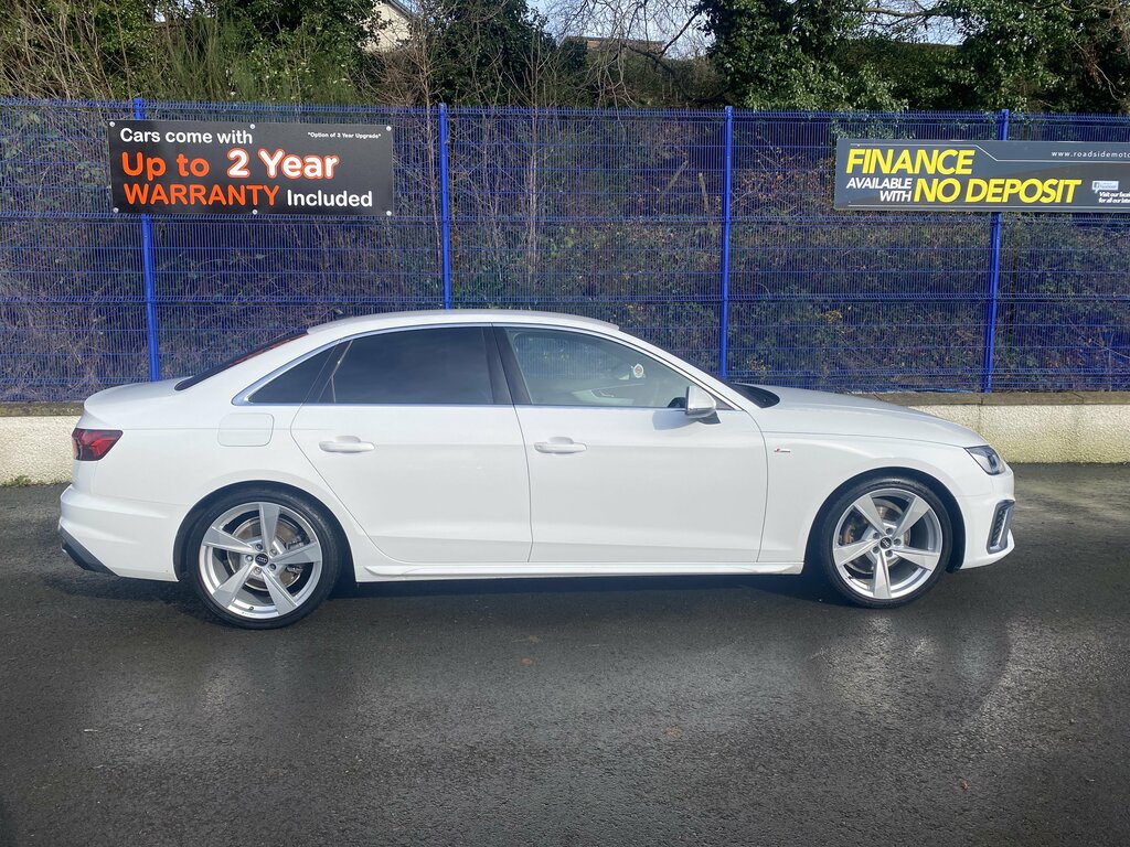 Audi A4 2023 Audi A4 35 Tfsi S Line S Tronic DE72KMG White #2