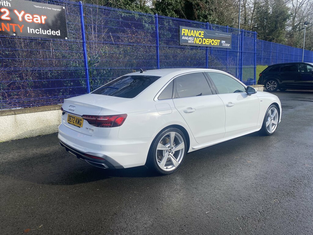 Audi A4 2023 Audi A4 35 Tfsi S Line S Tronic DE72KMG White #3