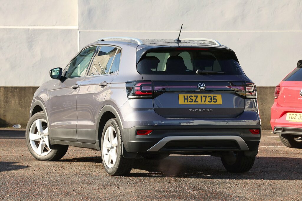 Volkswagen T-Cross 2023 Volkswagen T-cross 1.0 Sel Tsi Dsg HSZ1735 Grey #3
