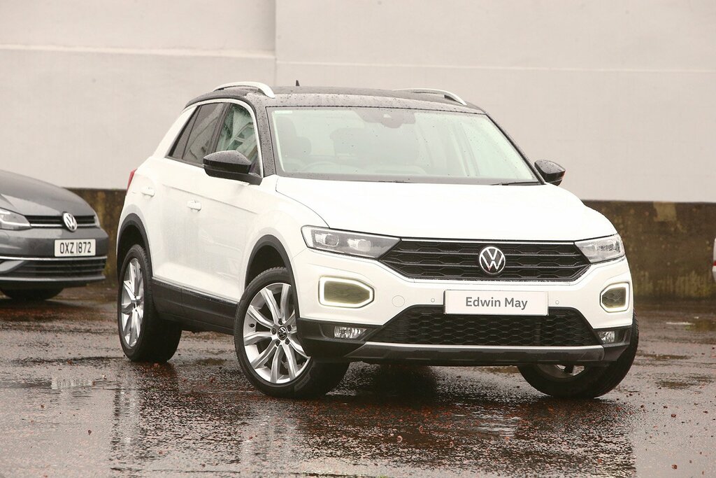 Volkswagen T-Roc 2021 Volkswagen T-roc 1.5 Sel Tsi Evo Dsg White