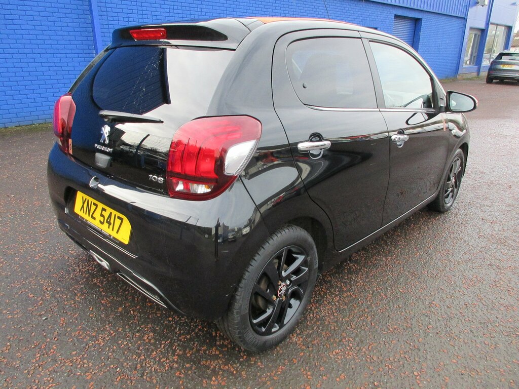 Peugeot 108 2018 Peugeot 108 1.2 Puretech Roland Garros Top Black #3
